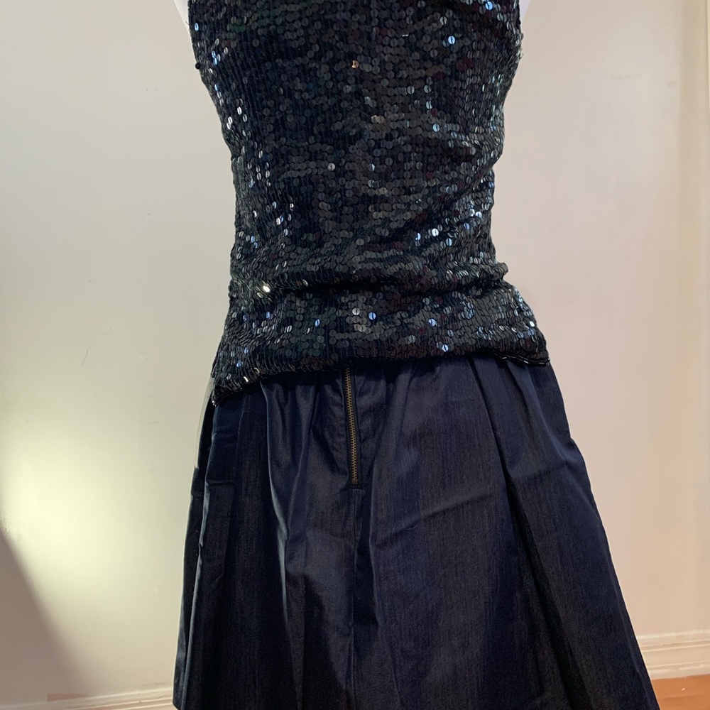 Effecí Black Sequin Sleeveless Top - Picture 3 of 4